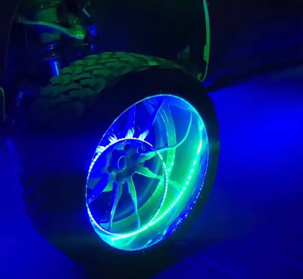 MWHIPS- 17inch RGB LED Wheel Ring Light Kit