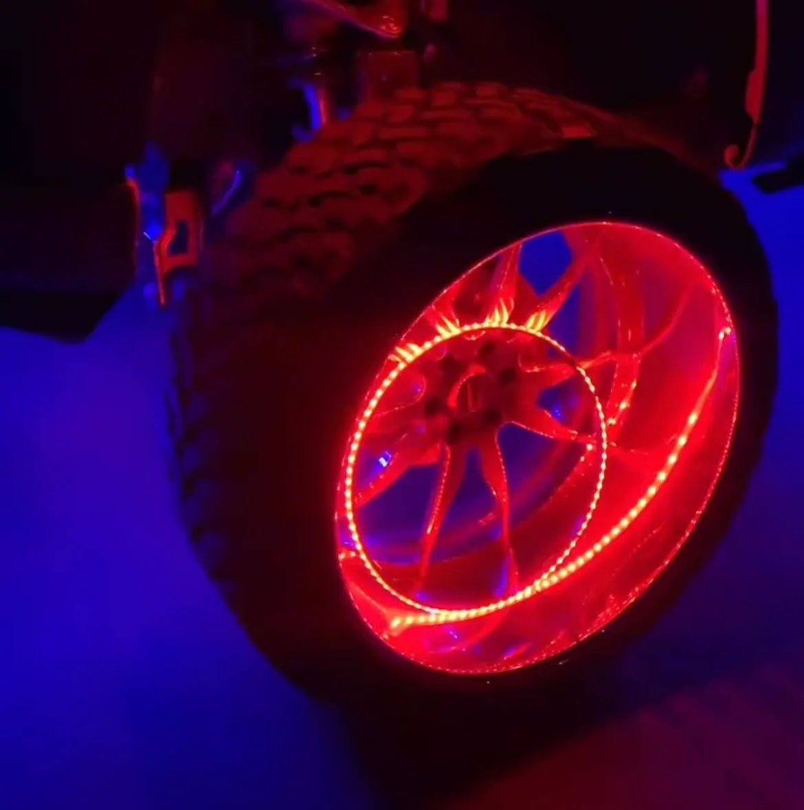 MWHIPS- 17inch RGB LED Wheel Ring Light Kit