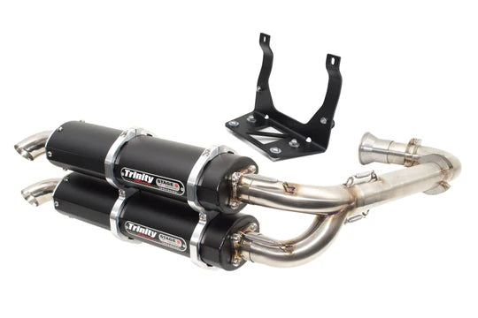 TRINITY RACING- MAVERICK X3 DUAL FULL EXHAUST TR-4161D