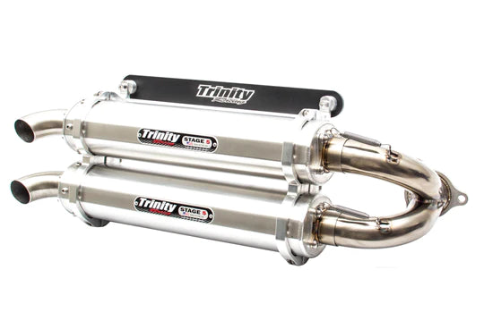 TRINITY RACING- RZR TURBO/S SLIP ON TR-4152S