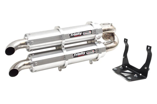 TRINITY RACING- MAVERICK X3 SLIP ON EXHAUST TR-4160S