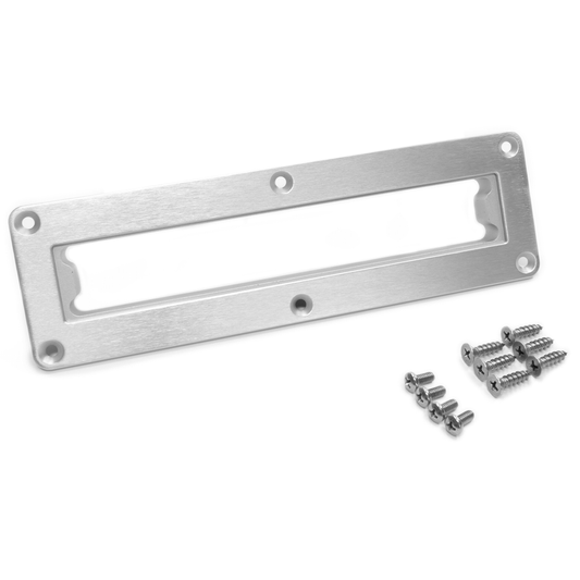 WET SOUNDS- WS-EQ IDM-S | Wet Sounds Billet WS420-SQ In Dash Mount - Silver