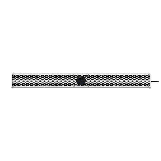 WET SOUNDS- STEALTH-10 ULTRA HD-W | Wet Sounds All-In-One Amplified Bluetooth® Soundbar With Remote