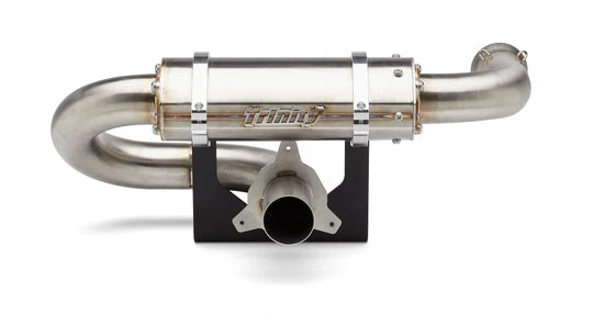 TRINITY RACING- MAVERICK X3 CENTER EXIT SLIP ON EXHAUST TR-4184S