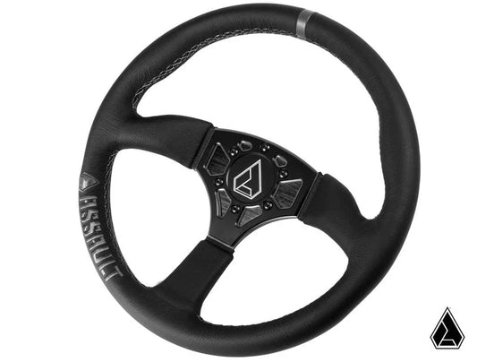 ASSAULT INDUSTRIES- 350R LEATHER UTV STEERING WHEEL