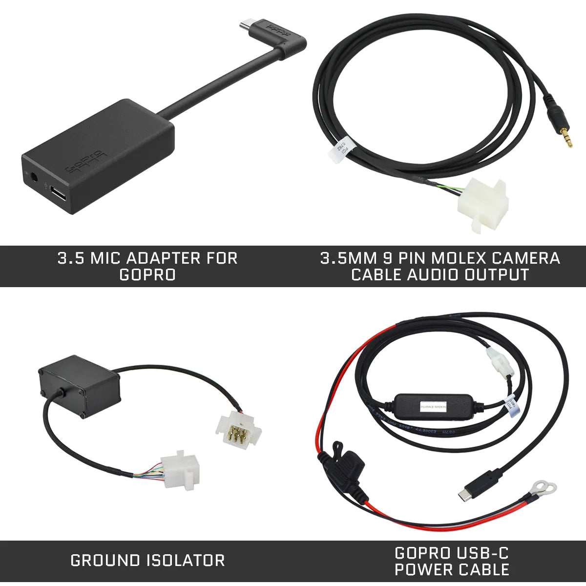 PCI- GOPRO AUDIO CABLE PACKAGE