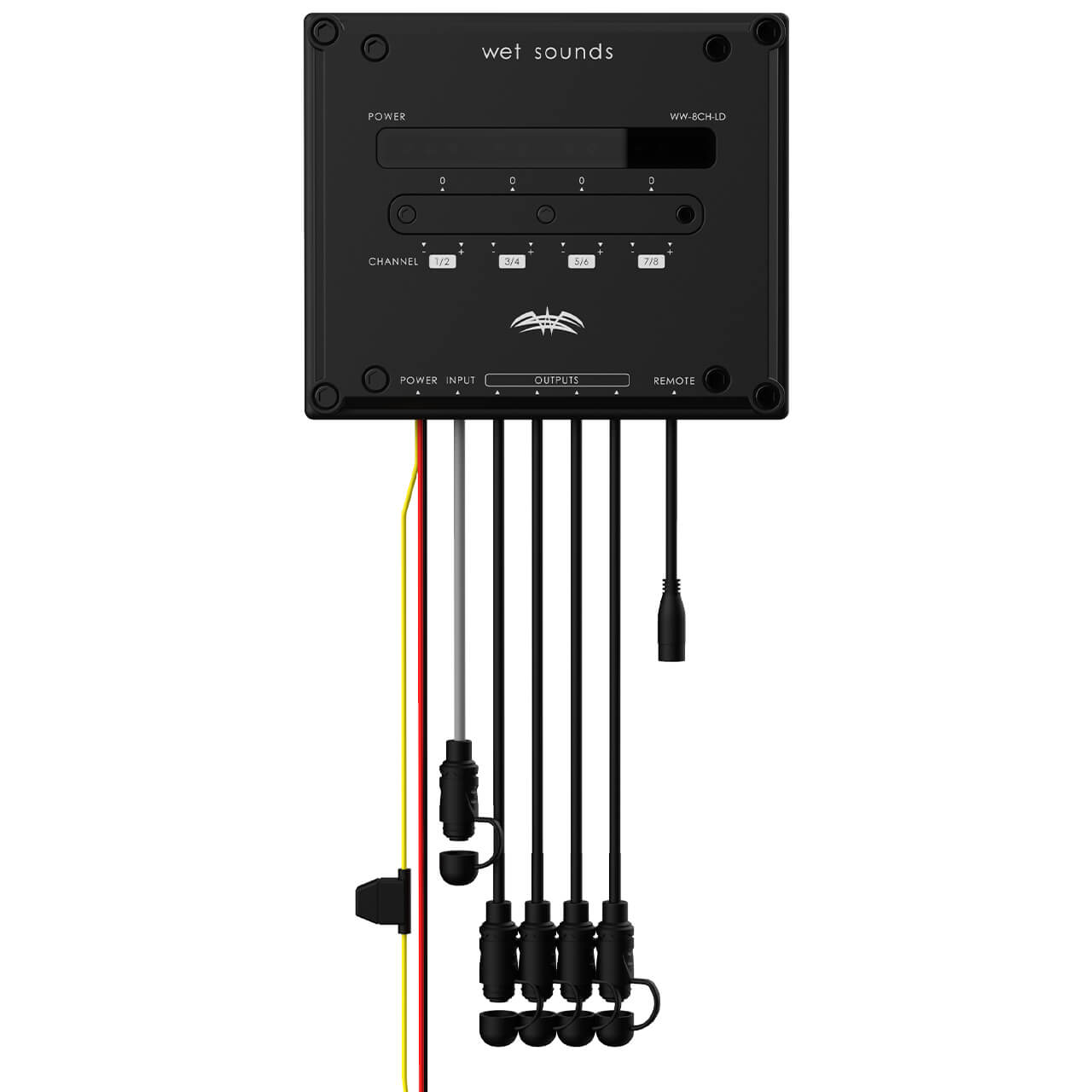 WET SOUNDS- WW-8CH-LD | Wet Sounds 8 Channel Line Driver