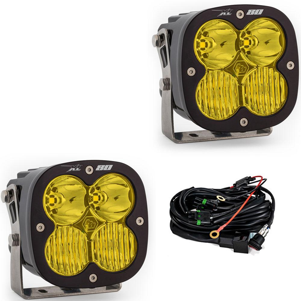 BAJA DESIGNS XL80 LED Auxiliary Light Pod Pair - Universal