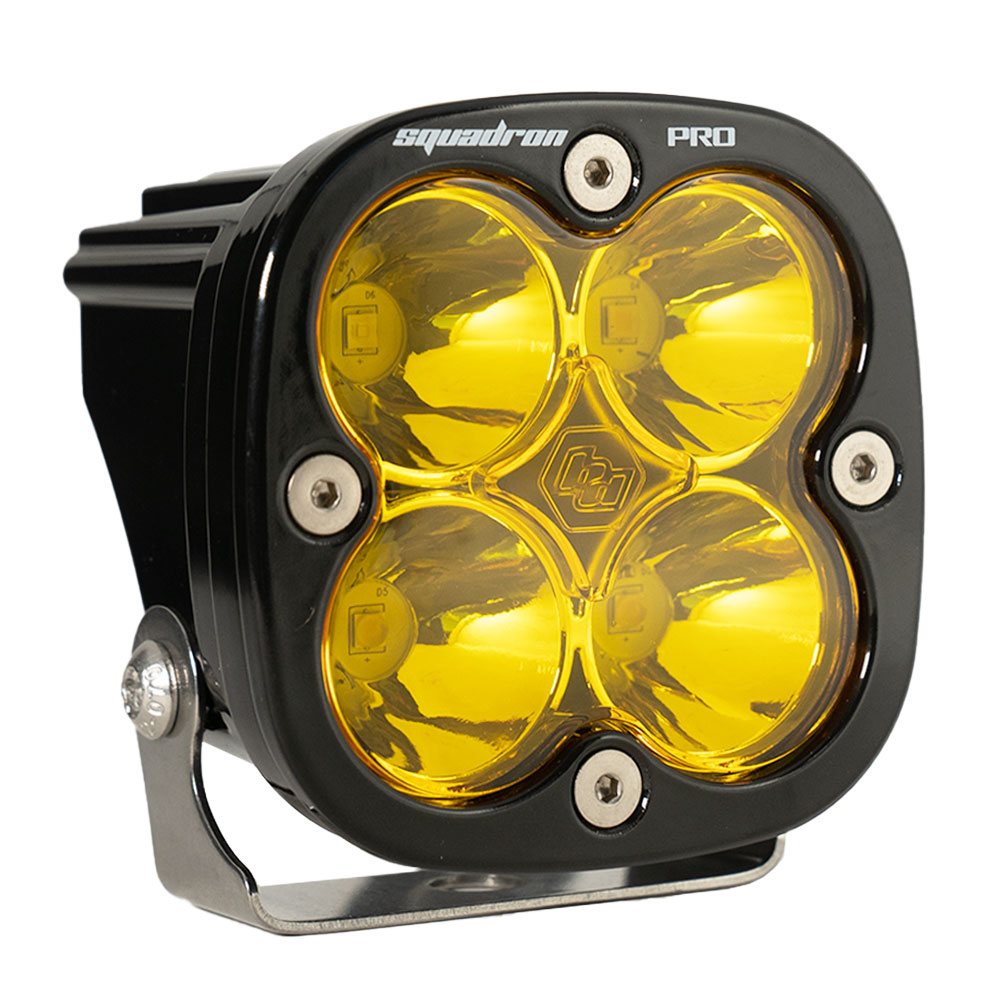 BAJA DESIGNS Squadron Pro Black LED Auxiliary Light Pod - Universal