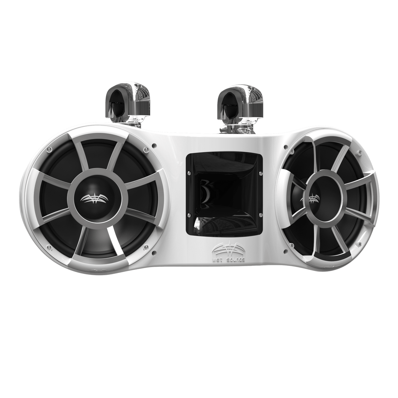 WET SOUNDS- REV 410 White V2 | Wet Sounds Revolution Series Dual 10" White Tower Speaker