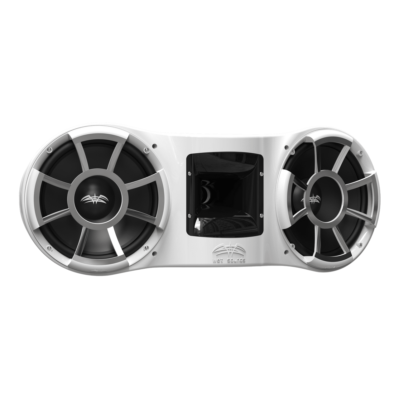 WET SOUNDS- REV 410 White V2 | Wet Sounds Revolution Series Dual 10" White Tower Speaker