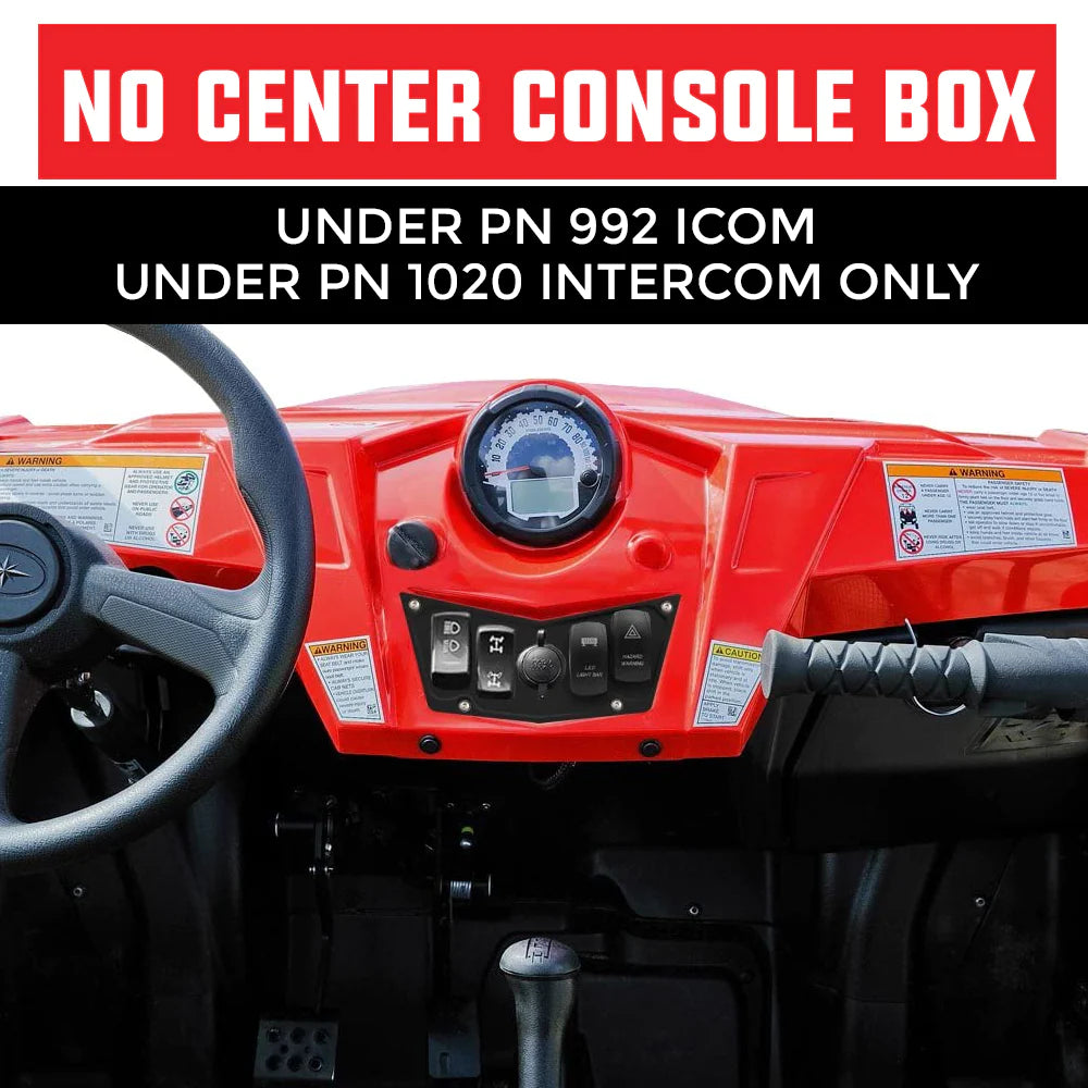 PCI- POLARIS RZR UNDER NO BOX INTERCOM BRACKET