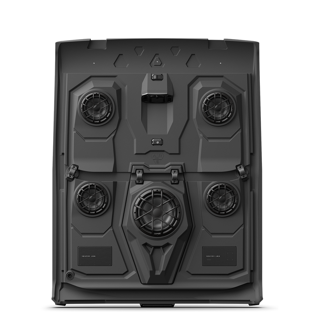 WET SOUNDS- AR-5 Defender Max | Wet Sounds 5-Speaker Defender Roof Audio System
