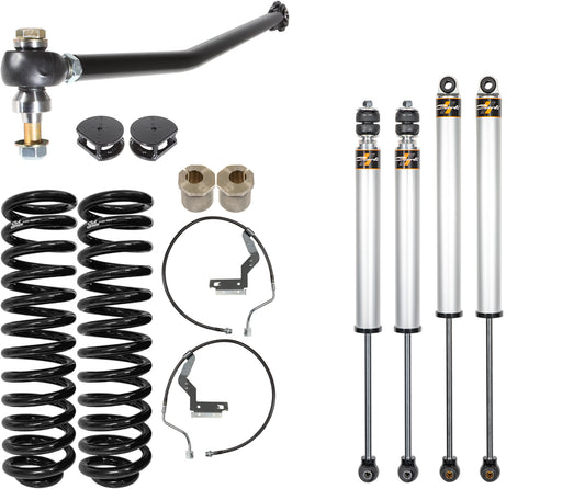 CARLI SUSPENSION- 2023 FORD F250/F350 4×4, DIESEL – 3.5″ SYSTEMS COMMUTER SYSTEM