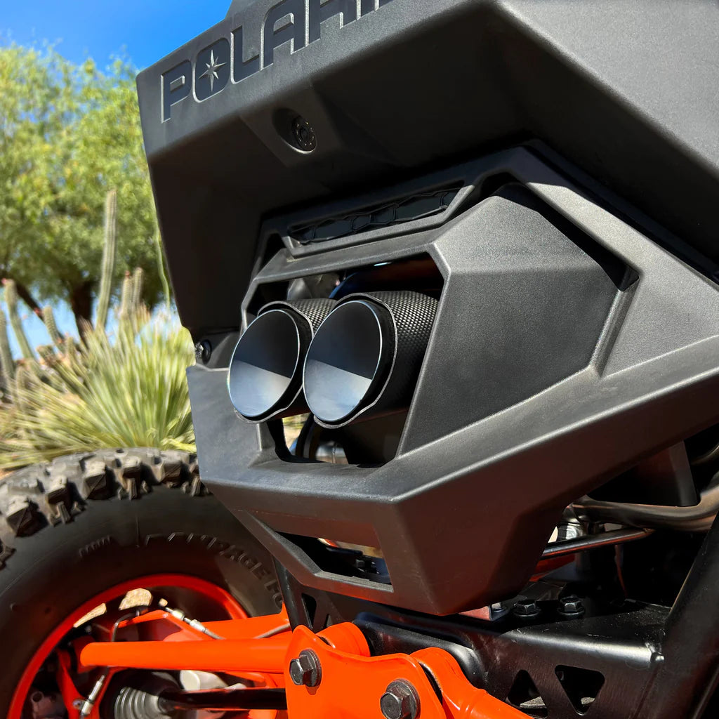 EVP- POLARIS RZR PRO R MAGNUM TWIN-EXIT EXHAUST