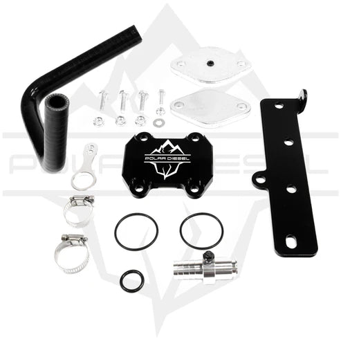 DIESELR- 2007.5-2024 Cummins 6.7L Polar EGR Delete Kit