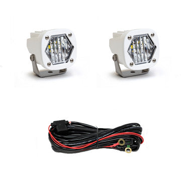 BAJA DESIGNS S1 White LED Auxiliary Light Pod Pair - Universal