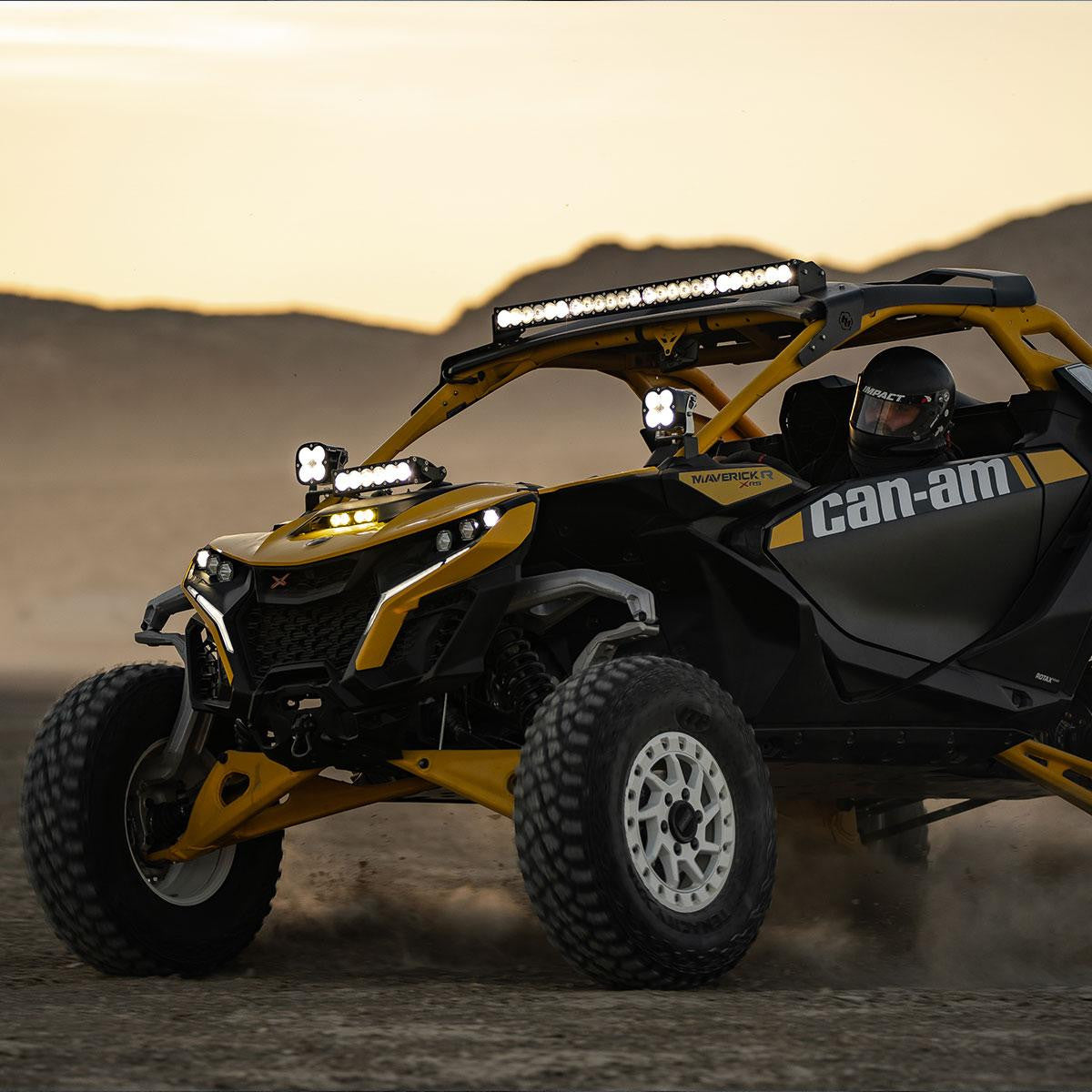 BAJA DESIGNS Can-Am Maverick R 40" OnX6+ Roof Mount Kit - Can-Am Maverick R 2024