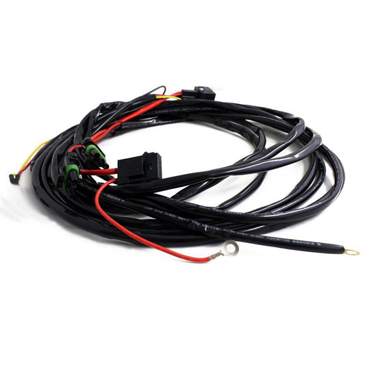 BAJA DESIGNS OnX6/S8/XL 3-Pin Hi-Beam 2-Light Max (150 Watts) Wiring Harness - Universal