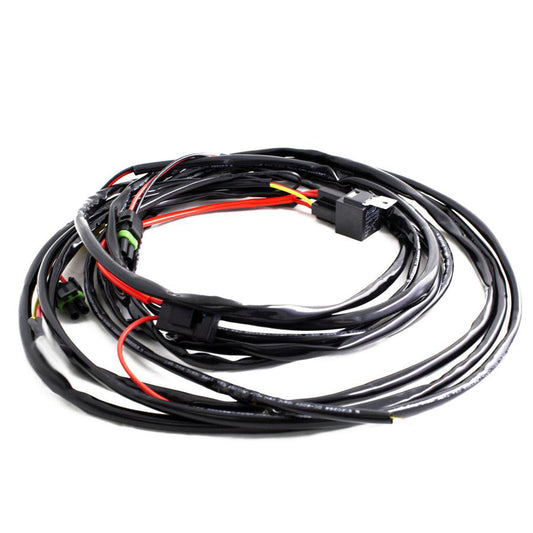 BAJA DESIGNS Squadron/S2 2-Pin Hi-Beam 2-Light Max (150 Watts) Wiring Harness - Universal