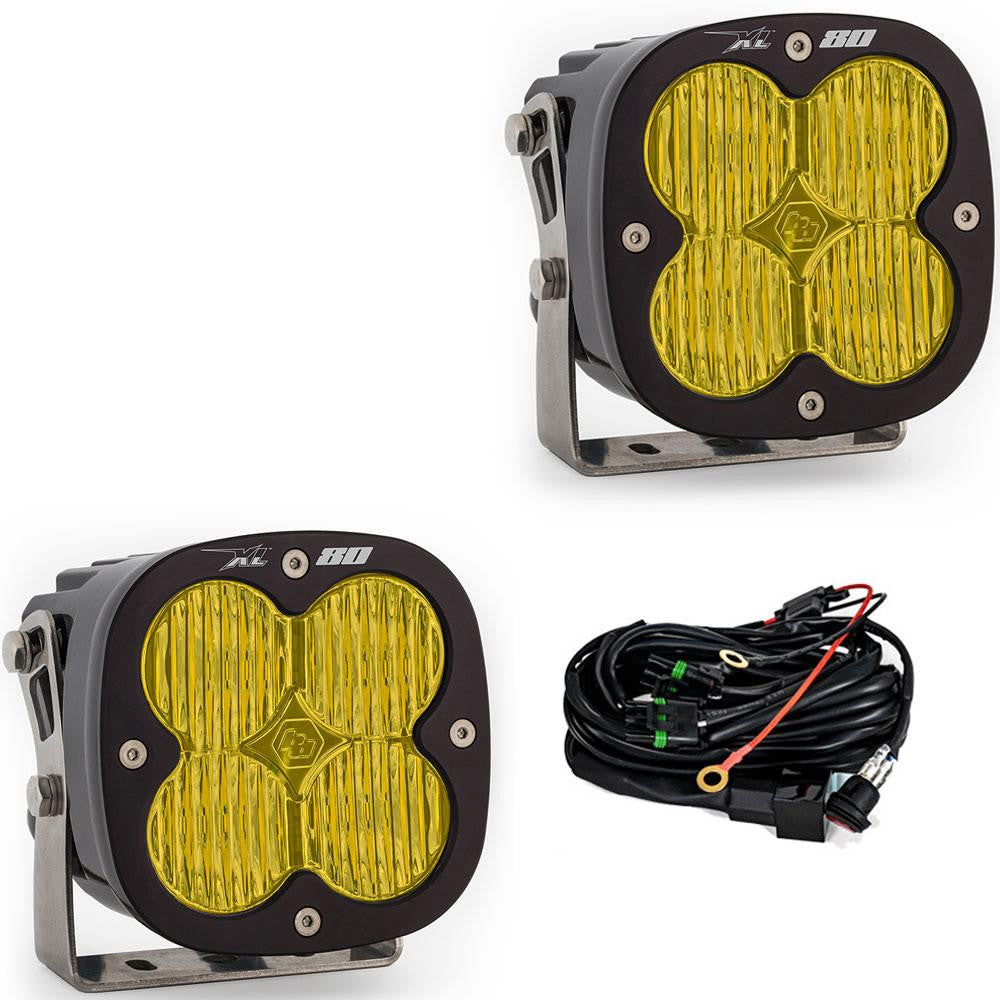 BAJA DESIGNS XL80 LED Auxiliary Light Pod Pair - Universal