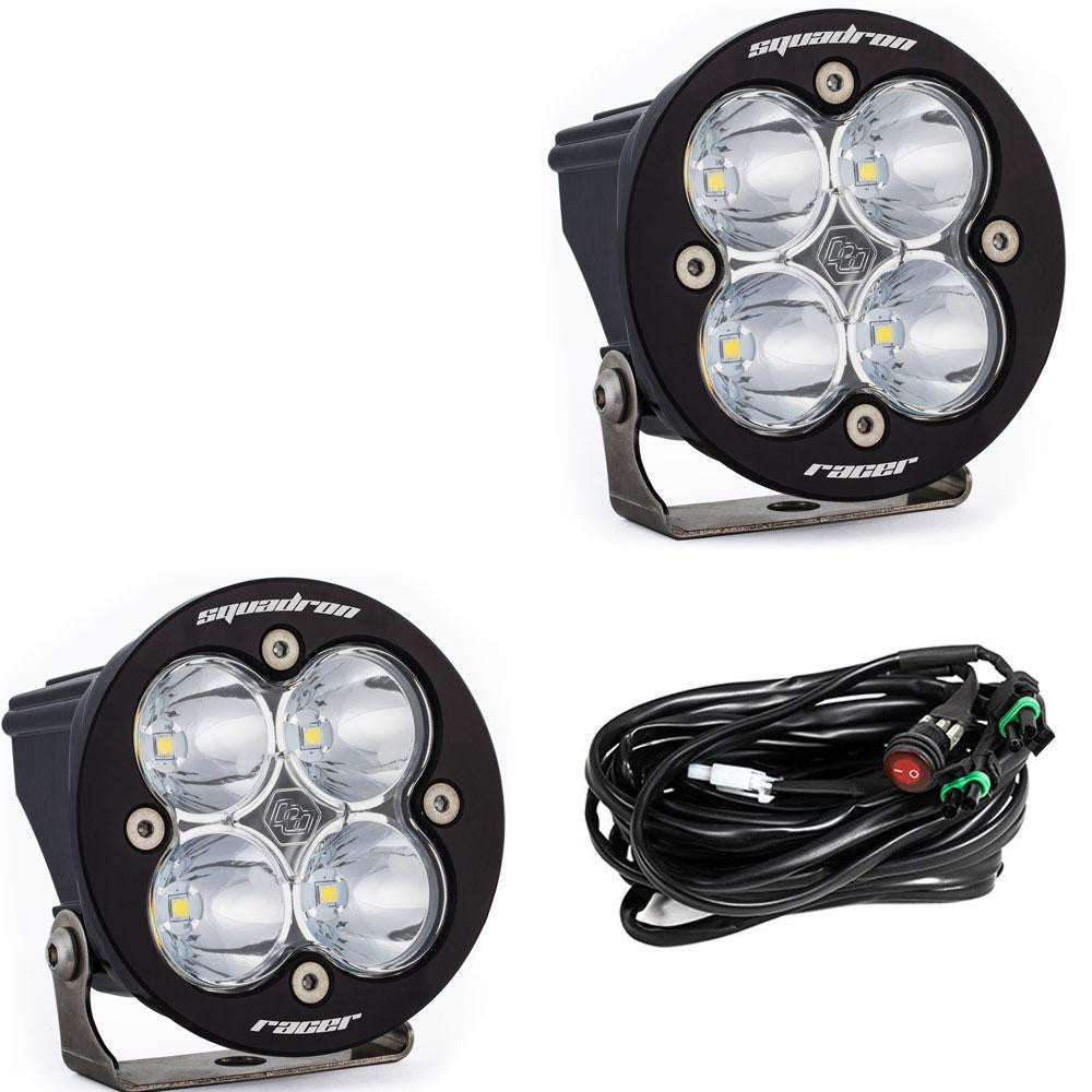 BAJA DESIGNS Squadron-R Racer Edition LED Auxiliary Light Pod Pair - Universal