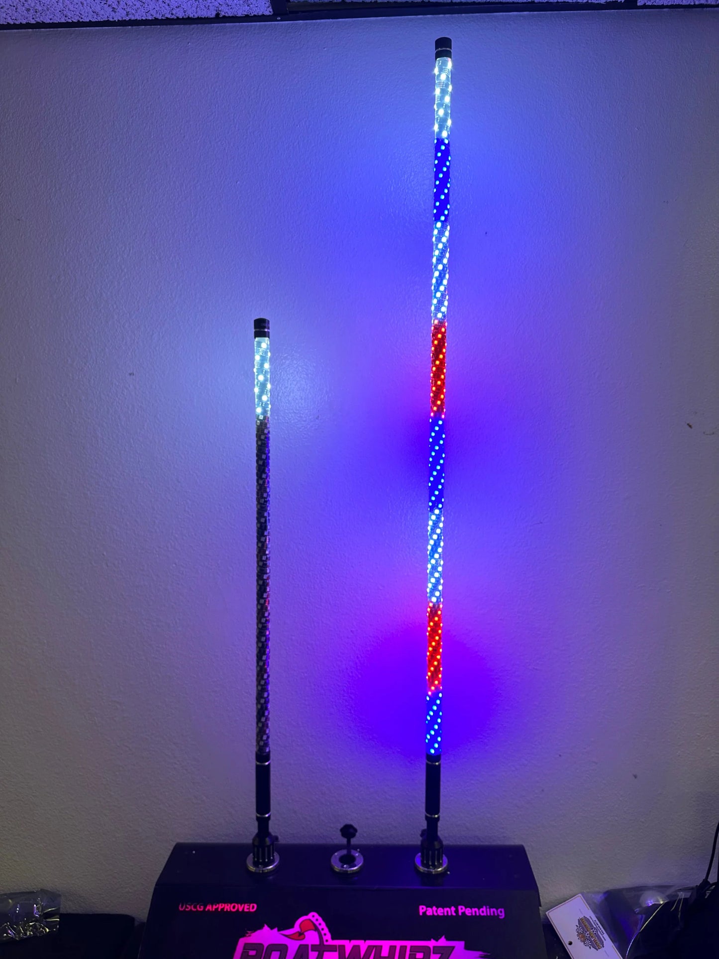 5150 WHIPS- 4' SPIRAL WOUND LED WHIP (BLUETOOTH)