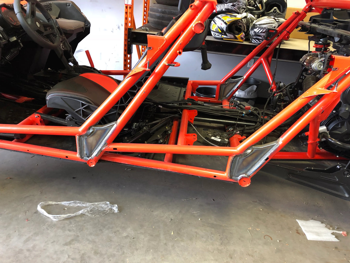 TMW OFF-ROAD- Can Am X3 MAX Weld in frame gussets