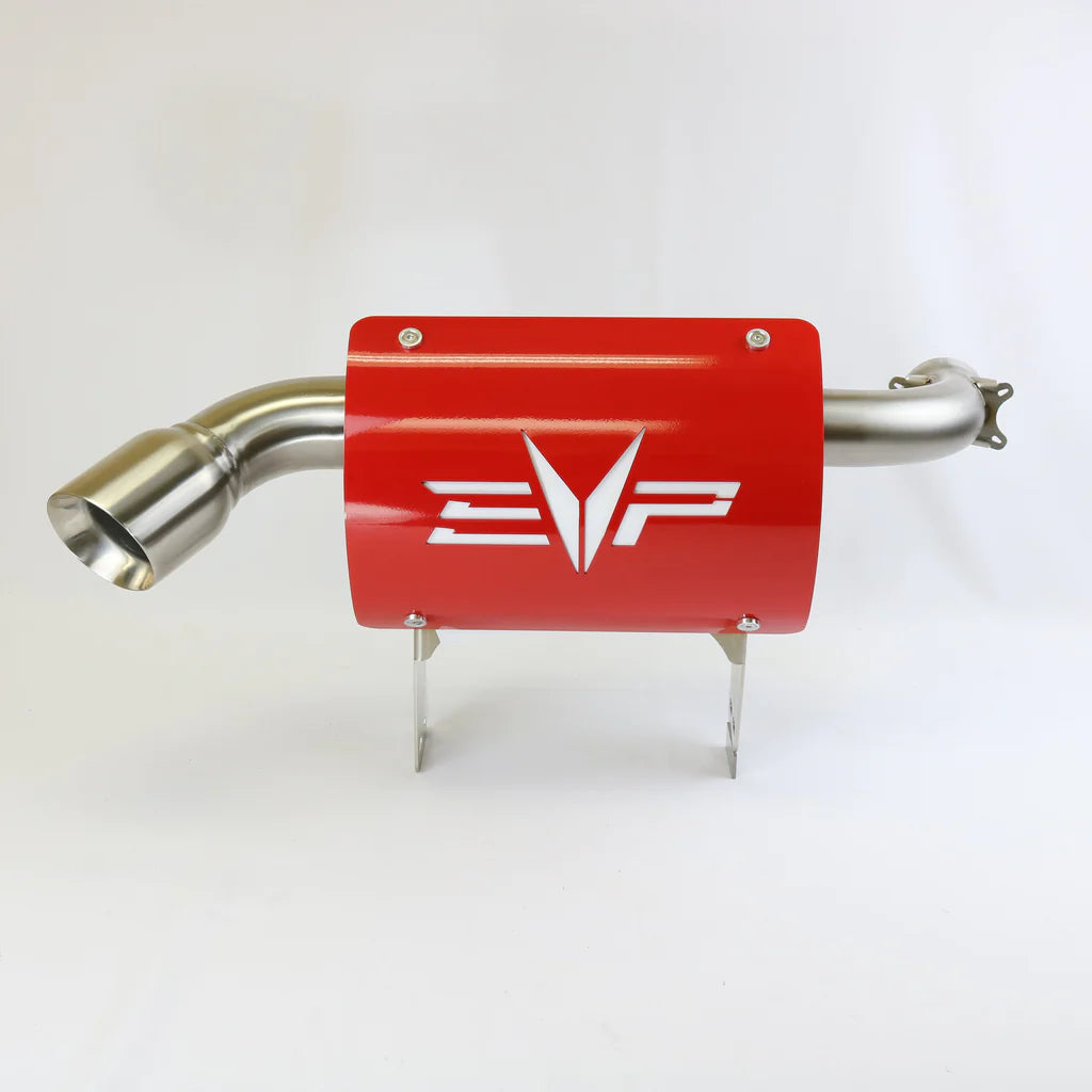 EVP- CAN-AM MAVERICK X3 MAGNUM SIDE EXIT EXHAUST WITH HEAT SHIELD (DELETE REAR VALENCE)