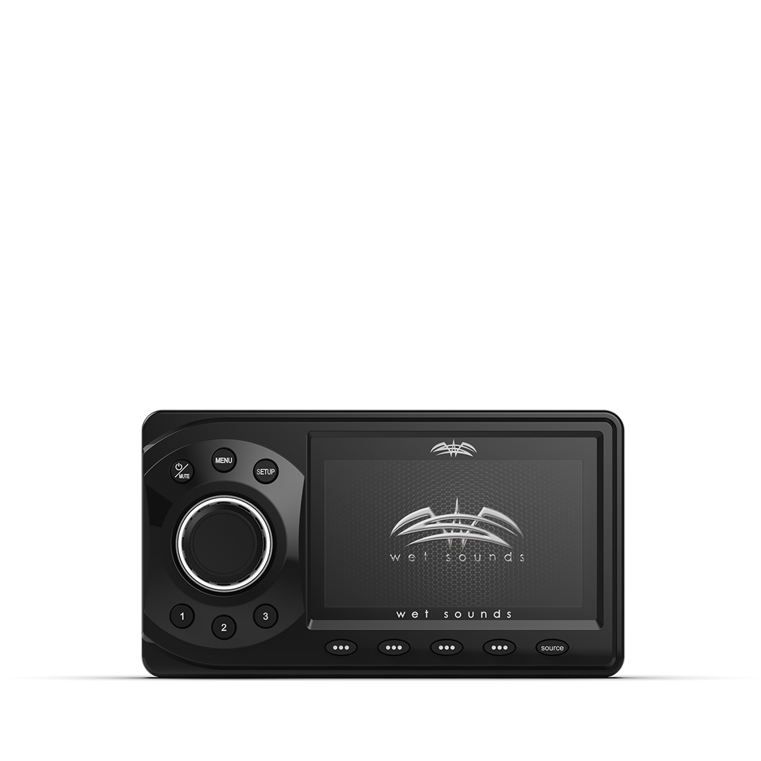 WET SOUNDS- WS-MC-1 | Wet Sounds™ 4 Zone Bluetooth® Marine Media Center