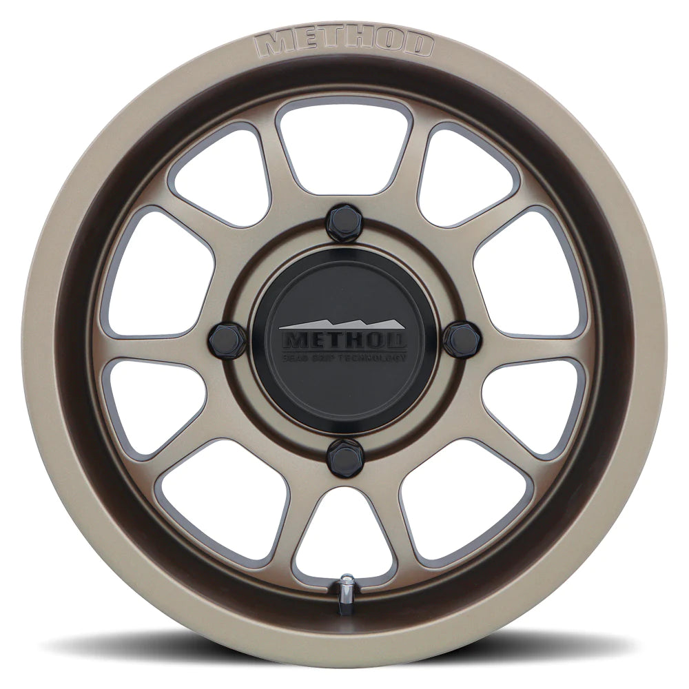 METHOD RACE WHEELS- 409 UTV BEAD GRIP STEEL GREY