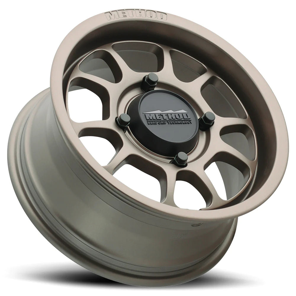 METHOD RACE WHEELS- 409 UTV BEAD GRIP STEEL GREY