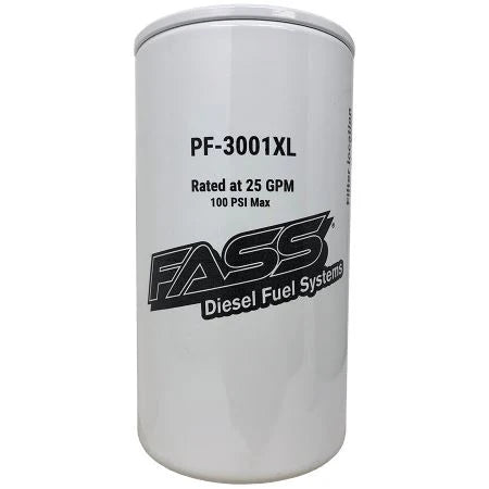 DIESELR- FASS Fuel Systems Extended Length Particulate Filter (PF3001XL)