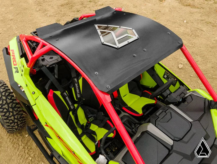 ASSAULT INDUSTRIES- ASSAULT INDUSTRIES ALUMINUM ROOF WITH SUNROOF (FITS: POLARIS RZR PRO R)