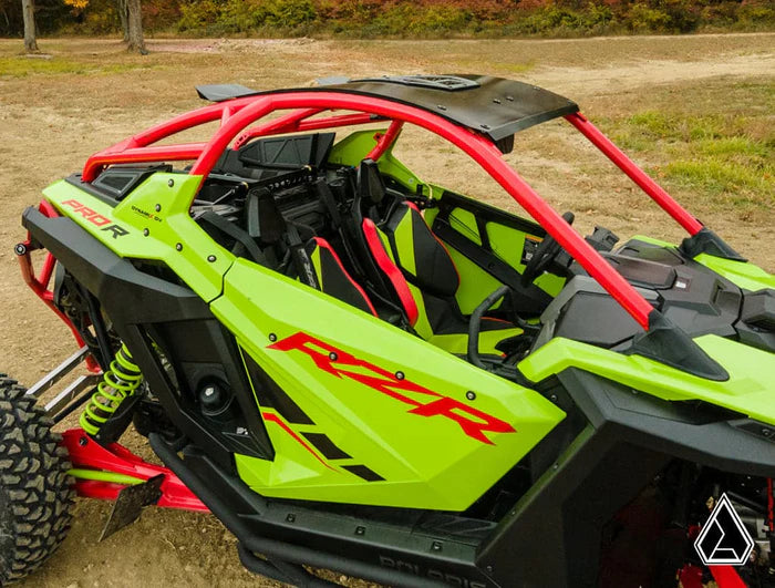 ASSAULT INDUSTRIES- ASSAULT INDUSTRIES ALUMINUM ROOF WITH SUNROOF (FITS: POLARIS RZR PRO R)