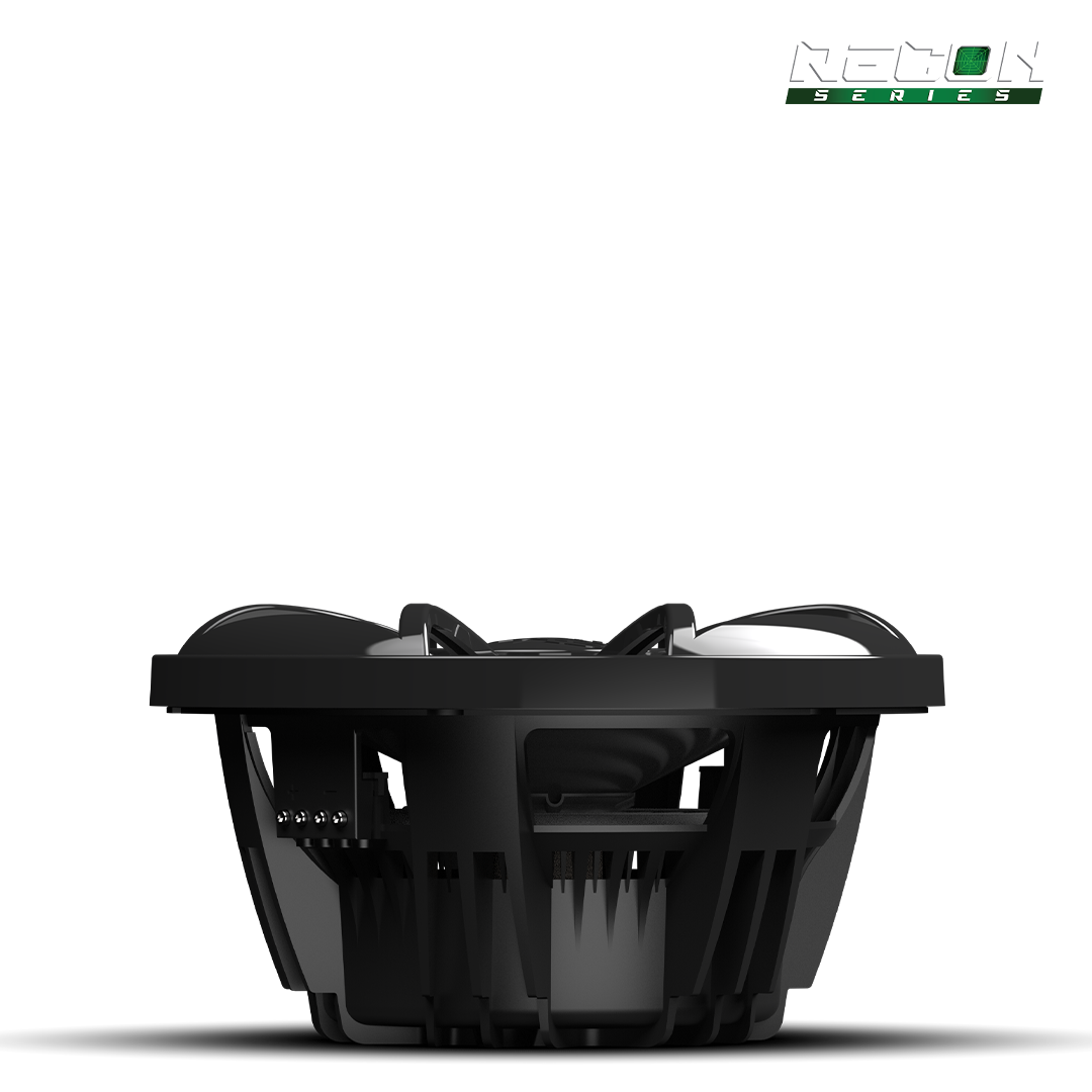 WET SOUNDS- RECON 10 FA-BG | Wet Sounds RECON™ Series 10-inch Free-Air Marine Subwoofer - 4Ω Black with XS Black Grille