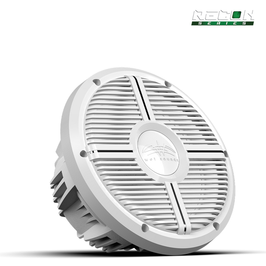 WET SOUNDS- RECON 10 FA-XW-W | Wet Sounds RECON™ Series 10-inch Free-Air Marine Subwoofer - 4Ω White with XW White Grille