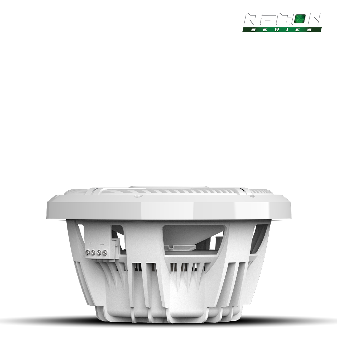 WET SOUNDS- RECON 10 FA-XW-W | Wet Sounds RECON™ Series 10-inch Free-Air Marine Subwoofer - 4Ω White with XW White Grille