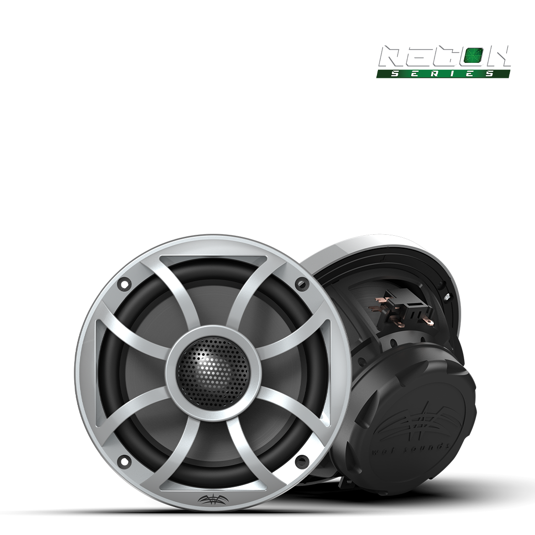 WET SOUNDS- RECON 5-S | RECON™ Series 5.25-inch High-Output Component Style Coaxial Speakers w/ XS-Silver Grilles