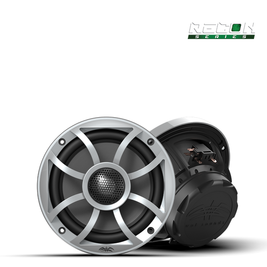 WET SOUNDS- RECON 5-S | RECON™ Series 5.25-inch High-Output Component Style Coaxial Speakers w/ XS-Silver Grilles