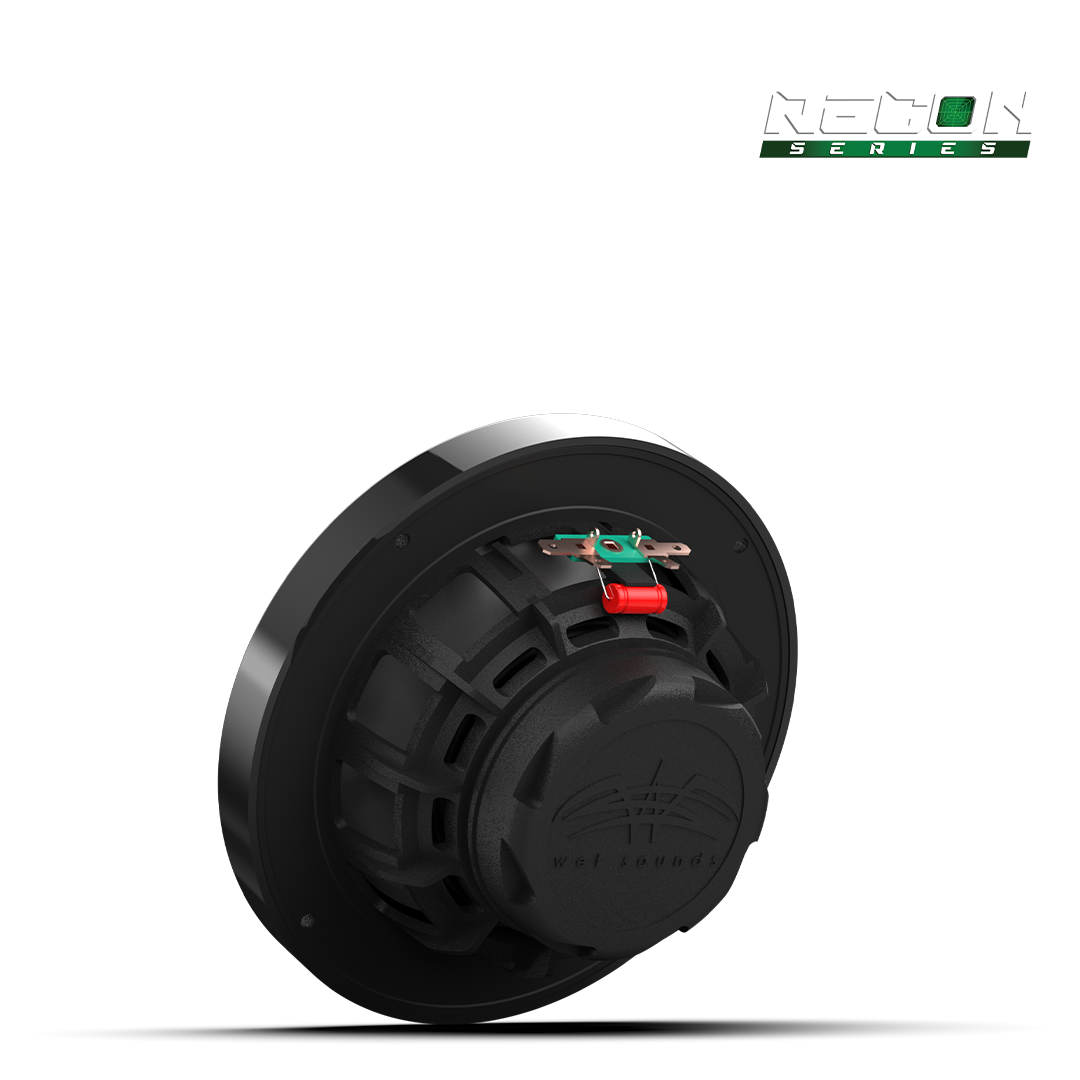 WET SOUNDS- RECON 6-BG | RECON™ Series 6.5-inch High-Output Component Style Coaxial Speakers w/ XS-Black Grilles