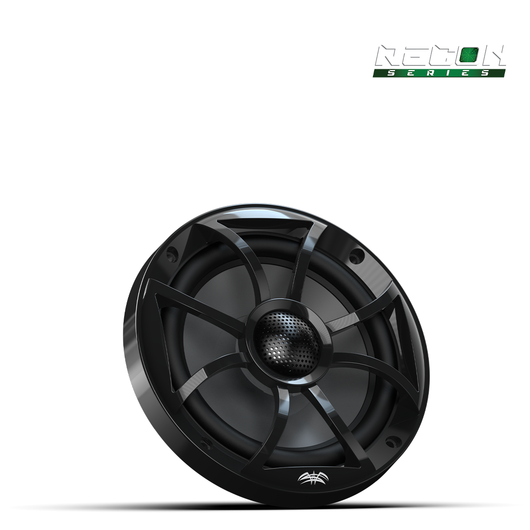 WET SOUNDS- RECON 6-BG | RECON™ Series 6.5-inch High-Output Component Style Coaxial Speakers w/ XS-Black Grilles