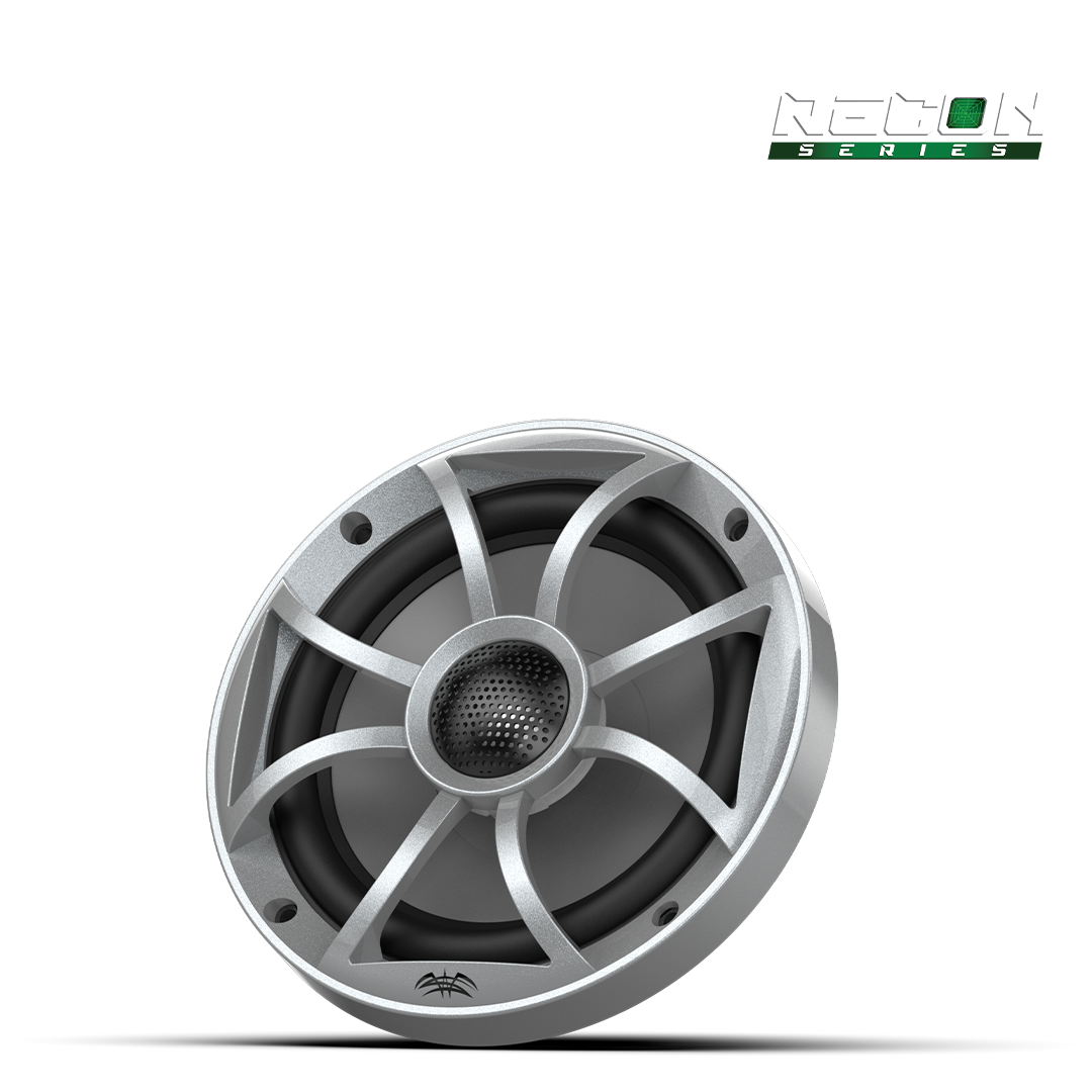 WET SOUNDS- RECON 6-S | RECON™ Series 6.5-inch High-Output Component Style Coaxial Speakers w/ XS-Silver Grilles