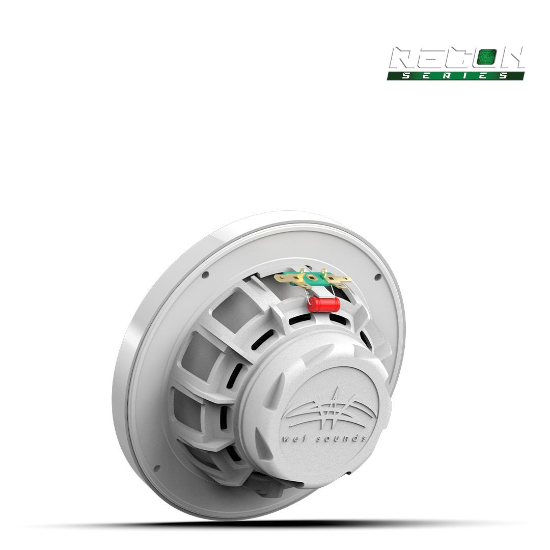 WET SOUNDS- RECON 6 XW-W | RECON™ Series 6.5-inch High-Output Component Style Coaxial Speakers w/ XW-White Grilles