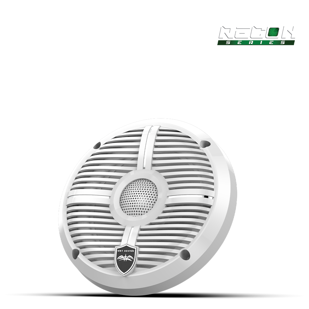 WET SOUNDS- RECON 6 XW-W | RECON™ Series 6.5-inch High-Output Component Style Coaxial Speakers w/ XW-White Grilles