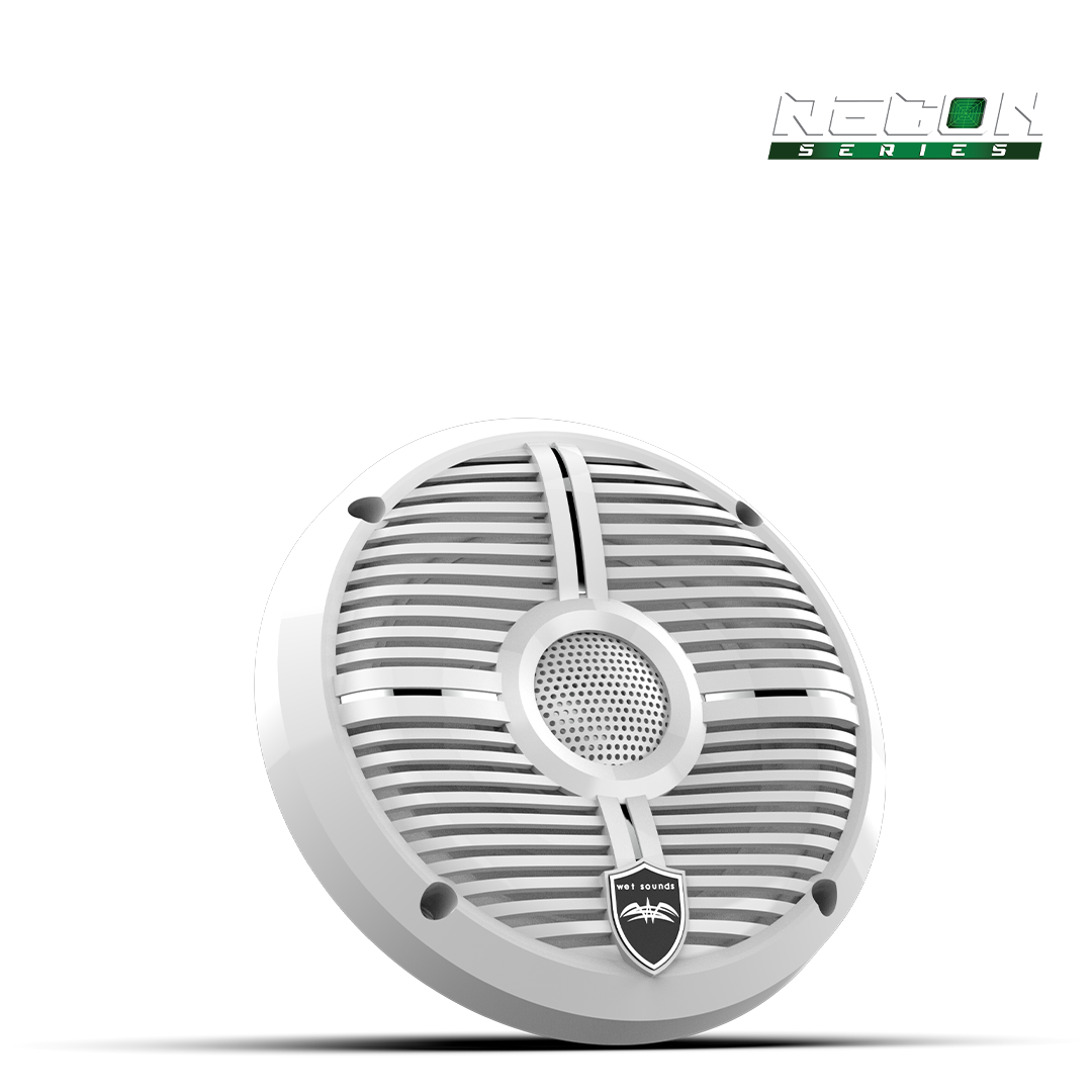 WET SOUNDS- RECON 6 XW-W | RECON™ Series 6.5-inch High-Output Component Style Coaxial Speakers w/ XW-White Grilles