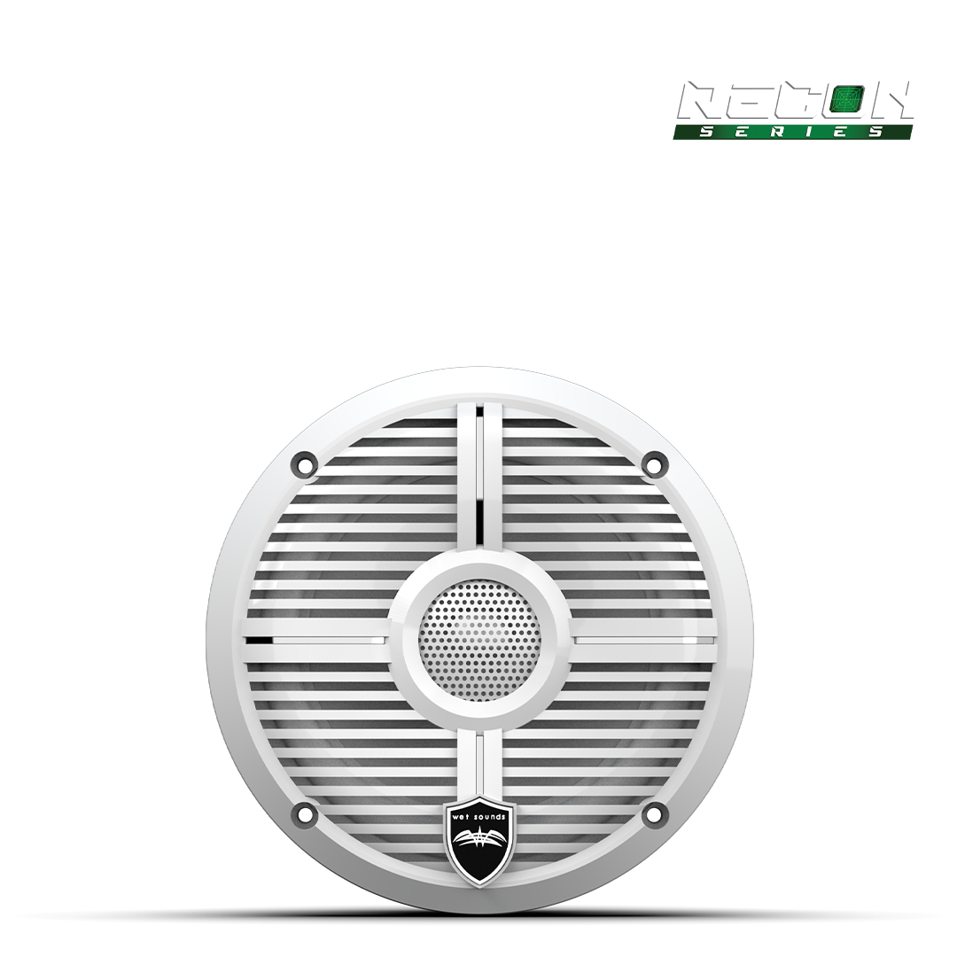 WET SOUNDS- RECON 6 XW-W | RECON™ Series 6.5-inch High-Output Component Style Coaxial Speakers w/ XW-White Grilles