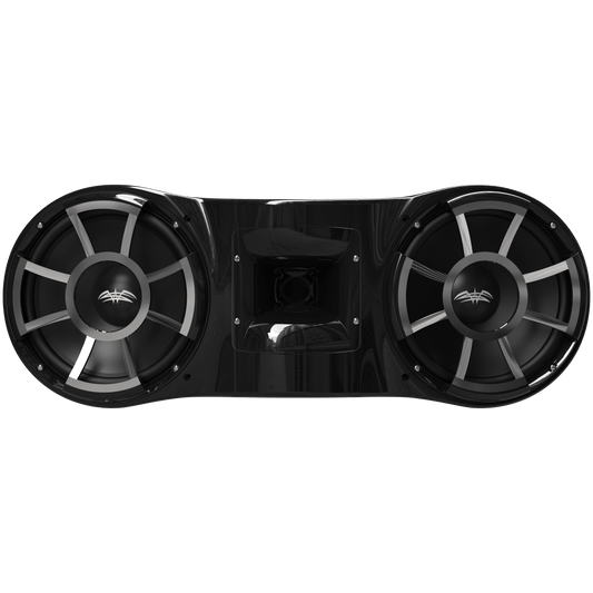 WET SOUNDS- REV 410 Black V2 | Wet Sounds Revolution Series Dual 10" Black Tower Speaker