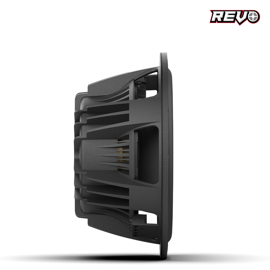 WET SOUNDS- REVO 12 HP S4 V3 | Wet Sounds REVO Series 12-inch High-Power Marine Subwoofer - 4Ω Black