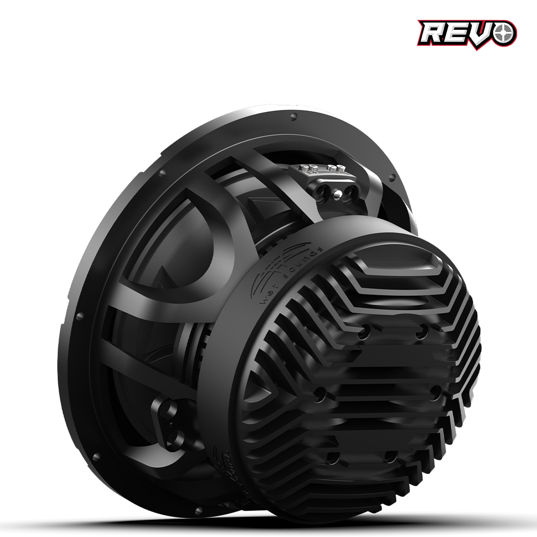 WET SOUNDS- REVO 12 XXX V4-B | Wet Sounds REVO Series XXX 12-inch SPL Marine Subwoofer - Dual 2Ω Black